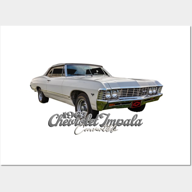 1967 Chevrolet Impala Convertible Wall Art by Gestalt Imagery